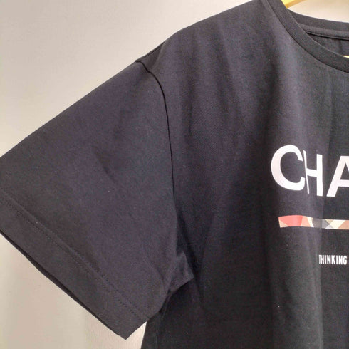 ブラックレーベルクレストブリッジ BLACK LABEL CRESTBRIDGE CBチェック 両面プリント 半袖カットソー メンズ LL