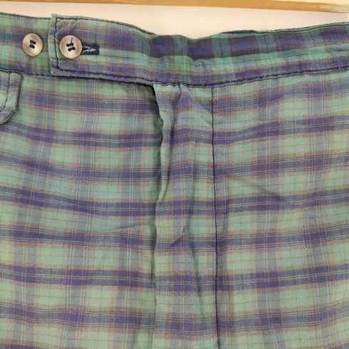 エルエルビーン L.L.Bean 70-80s チェック柄 ショーツ ショートパンツ メンズ M