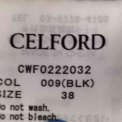 セルフォード CELFORD ジャガードジャンパードレス レディース 38