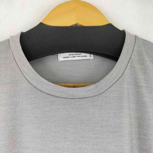 ユナイテッドアローズグリーンレーベルリラクシング UNITED ARROWS green label relaxing ドライ ウールミックス クルーネック Tシャツ メンズ JPN:M