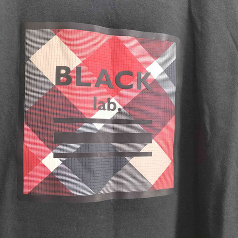 ブラックレーベルクレストブリッジ BLACK LABEL CRESTBRIDGE トーナルチェックボックスグラフィックTシャツ メンズ LL