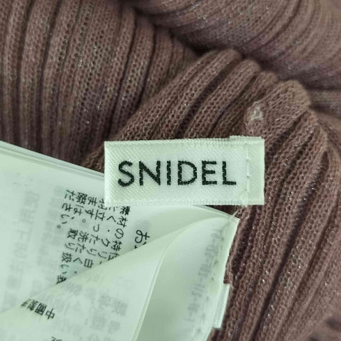 スナイデル snidel シアーCD&カップインキャミSET UP レディース ONE SIZE