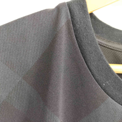 ブラックレーベルクレストブリッジ BLACK LABEL CRESTBRIDGE ロゴ刺繍 バイアスチェック ジャージーカットソー メンズ 3L