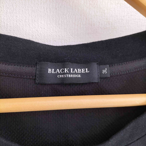 ブラックレーベルクレストブリッジ BLACK LABEL CRESTBRIDGE ロゴ刺繍 バイアスチェック ジャージーカットソー メンズ 3L