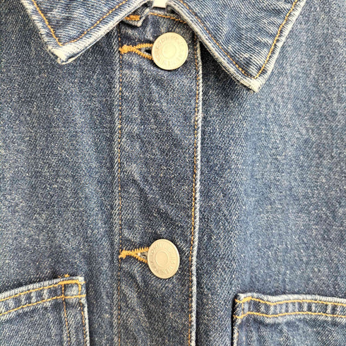トミージーンズ tommy jeans 23ss ベルテッドワーカーシャツワンピース レディース M