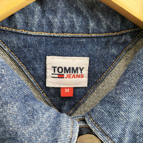 トミージーンズ tommy jeans 23ss ベルテッドワーカーシャツワンピース レディース M