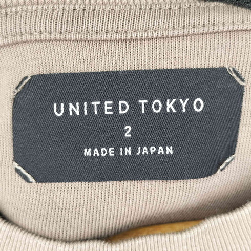ユナイテッドトウキョウ UNITED TOKYO コットン L/S クルーネックTシャツ メンズ 2