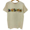 BLUEWAVE 90-00S USA製 santa monica ハイビスカスプリント S/S クルーネック Tシャツ メンズ import:M
