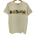 BLUEWAVE 90-00S USA製 santa monica ハイビスカスプリント S/S クルーネック Tシャツ メンズ import:M