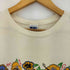 BLUEWAVE 90-00S USA製 santa monica ハイビスカスプリント S/S クルーネック Tシャツ メンズ import:M