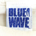 BLUEWAVE 90-00S USA製 santa monica ハイビスカスプリント S/S クルーネック Tシャツ メンズ import:M