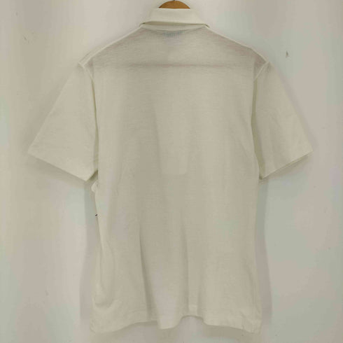 マンシングウェア Munsingwear 80-90S 三角タグ 襟芯 ロングカラー 鹿の子 S/S ポロシャツ メンズ import:M