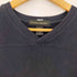 バナナリパブリック BANANA REPUBLIC 90S 黒タグ Vネック フットボール Tシャツ メンズ import:M
