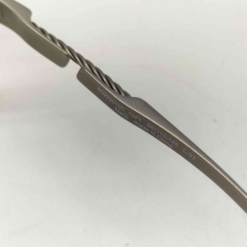 ゾフ zoff Wired Flexible ビジネス ハーフリム カラーレンズ 眼鏡 メンズ 58□15-145