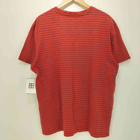 ノーティカ NAUTICA ワンポイント刺繍ボーダーS/S TEE メンズ US XL