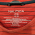 ノーティカ NAUTICA ワンポイント刺繍ボーダーS/S TEE メンズ US XL