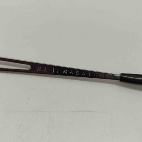 MA-JI MASATOMO ハーフリム 眼鏡 メンズ 55□16-140