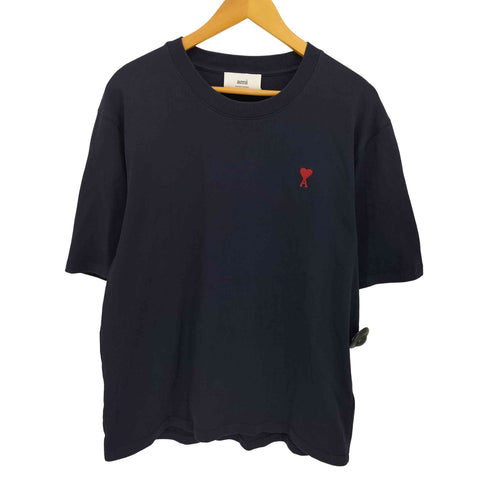 アミアレクサンドルマテュッシ AMI ALEXANDRE MATTIUSSI ハートロゴ刺繍 Tシャツ メンズ