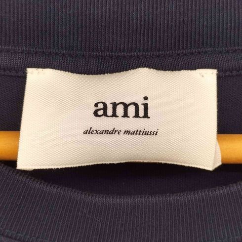 アミアレクサンドルマテュッシ AMI ALEXANDRE MATTIUSSI ハートロゴ刺繍 Tシャツ メンズ