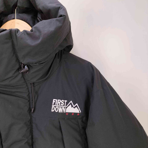 ファーストダウン FIRST DOWN WRAP DOWN PARKA フルジップ ラップダウンジャケット メンズ JPN:XL