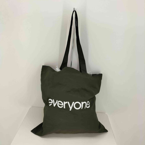 everyone nylon logo tote bag メンズ