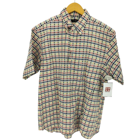 Pt.Alfred ハーフボタンマルチカラーS/Sチェックシャツ メンズ JPN:XL