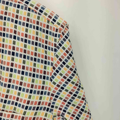 Pt.Alfred ハーフボタンマルチカラーS/Sチェックシャツ メンズ JPN:XL