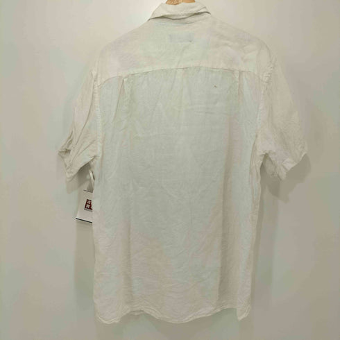 オービス ORVIS オーバーサイズリネンS/S シャツ メンズ L