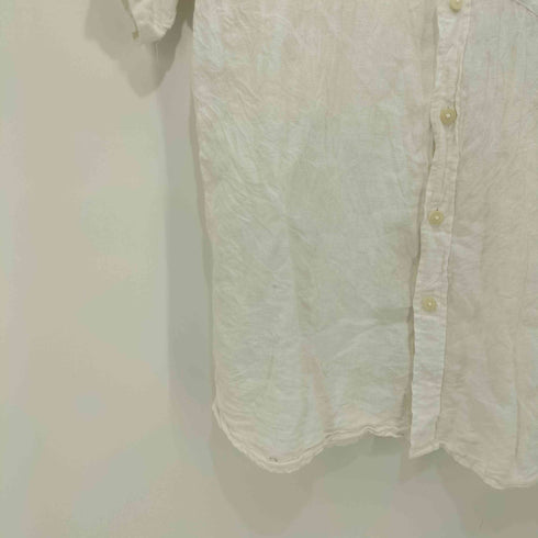 オービス ORVIS オーバーサイズリネンS/S シャツ メンズ L