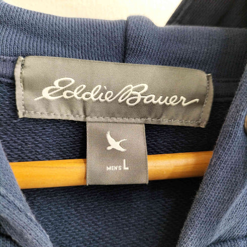 エディーバウアー Eddie Bauer ロゴプリント フルジップパーカー メンズ JPN:L