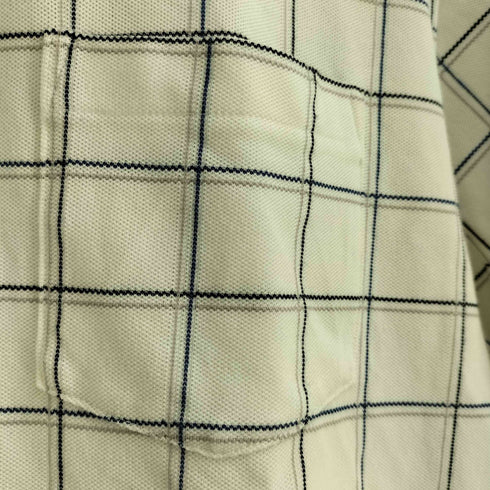 エディーバウアー Eddie Bauer チェック ボタンダウン 半袖ポロシャツ メンズ JPN:L