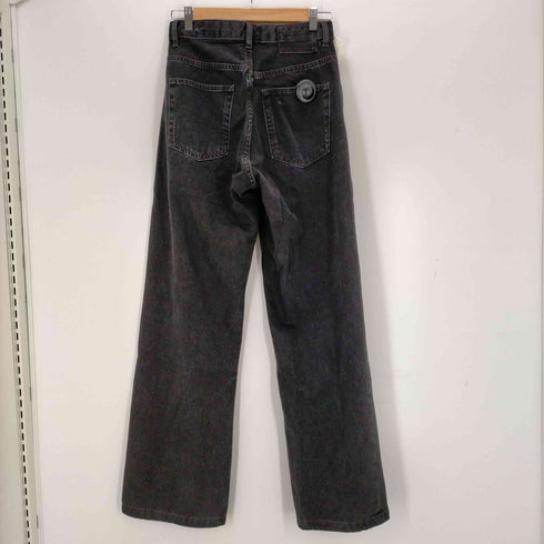 ザラ ZARA ブラックバギーフィットデニムパンツ メンズ US:28-29