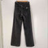 ザラ ZARA ブラックバギーフィットデニムパンツ メンズ US:28-29