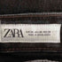 ザラ ZARA ブラックバギーフィットデニムパンツ メンズ US:28-29