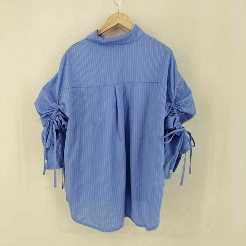 シーイン SHEIN ストライプ ドローコードシャツ レディース ONE SIZE