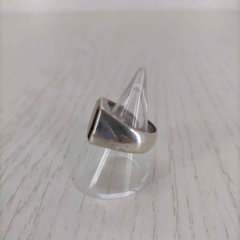 トムウッド TOMWOOD CUSHION TIGER EYE RING シグネットリング レディース 13号