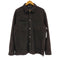ザラ ZARA スエードシャツジャケット メンズ import:M