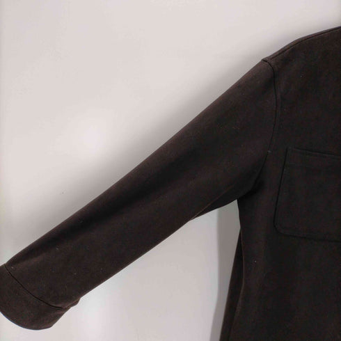 ザラ ZARA スエードシャツジャケット メンズ import:M