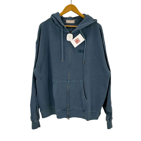ウィンダンシー WIND AND SEA SEA PIGMENT ZIP UP SWEATSHIRT メンズ JPN:XL