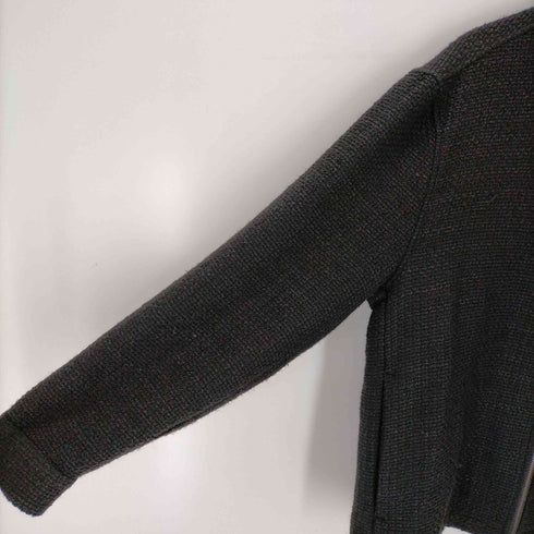 ザラ ZARA ジッパー付きテクスチャードシャツジャケット メンズ import:L