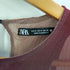 ザラ ZARA グラデーション メッシュ ロングスリーブTシャツ レディース import:S