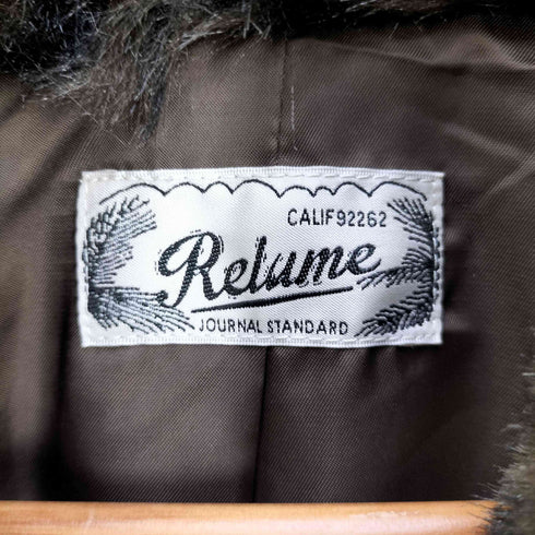 ジャーナルスタンダードレリューム JOURNAL STANDARD relume レオパード フェイクファー ジャケット レディース FREE