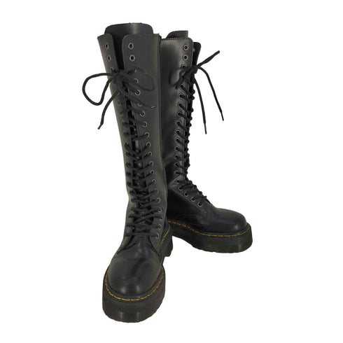 ドクターマーチン Dr.Martens BRITAIN サイドジップ 20ホール ブーツ レディース UK:4