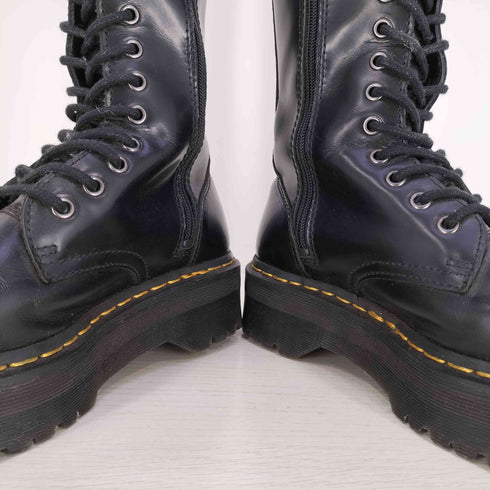 ドクターマーチン Dr.Martens BRITAIN サイドジップ 20ホール ブーツ レディース UK:4