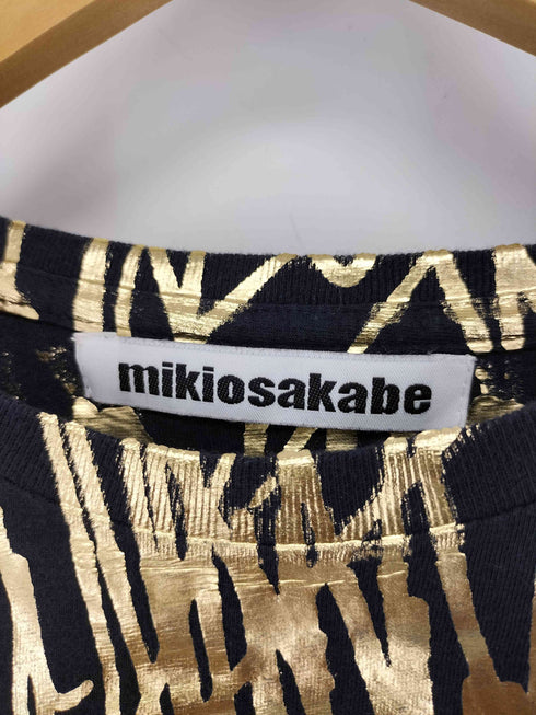 ミキオサカベ MIKIOSAKABE キャラクタープリント半袖Tシャツ レディース
