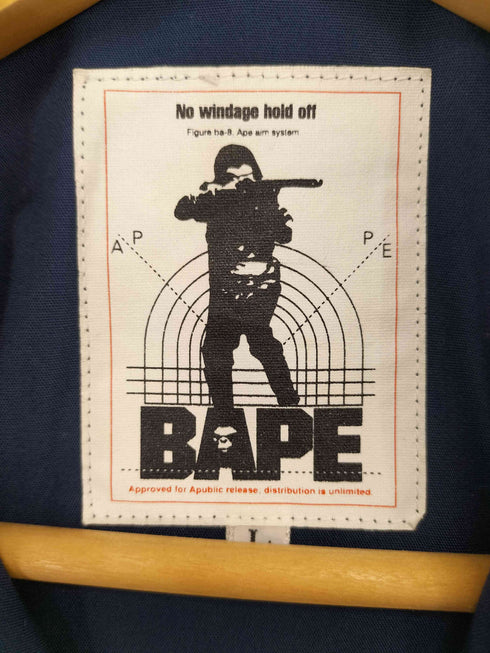 アベイシングエイプ A BATHING APE Boy Scouts Shirt ボーイスカウトシャツ メンズ JPN:L