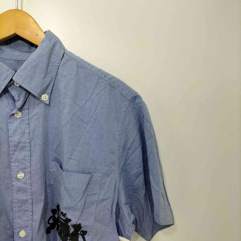アーペーセー A.P.C. 半袖ペイントボタンダウンシャツ メンズ 1