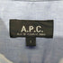 アーペーセー A.P.C. 半袖ペイントボタンダウンシャツ メンズ 1