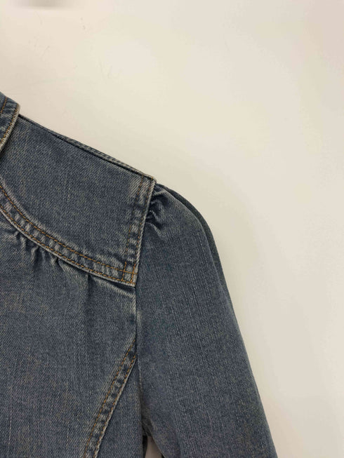 マークジェイコブス MARC JACOBS ラウンドカラー デニムジャケット レディース 4