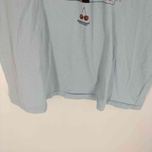 アンダーカバー UNDERCOVER トランプ ハート キング クイーン チェリー メッセージ プリント Tシャツ メンズ JPN:2